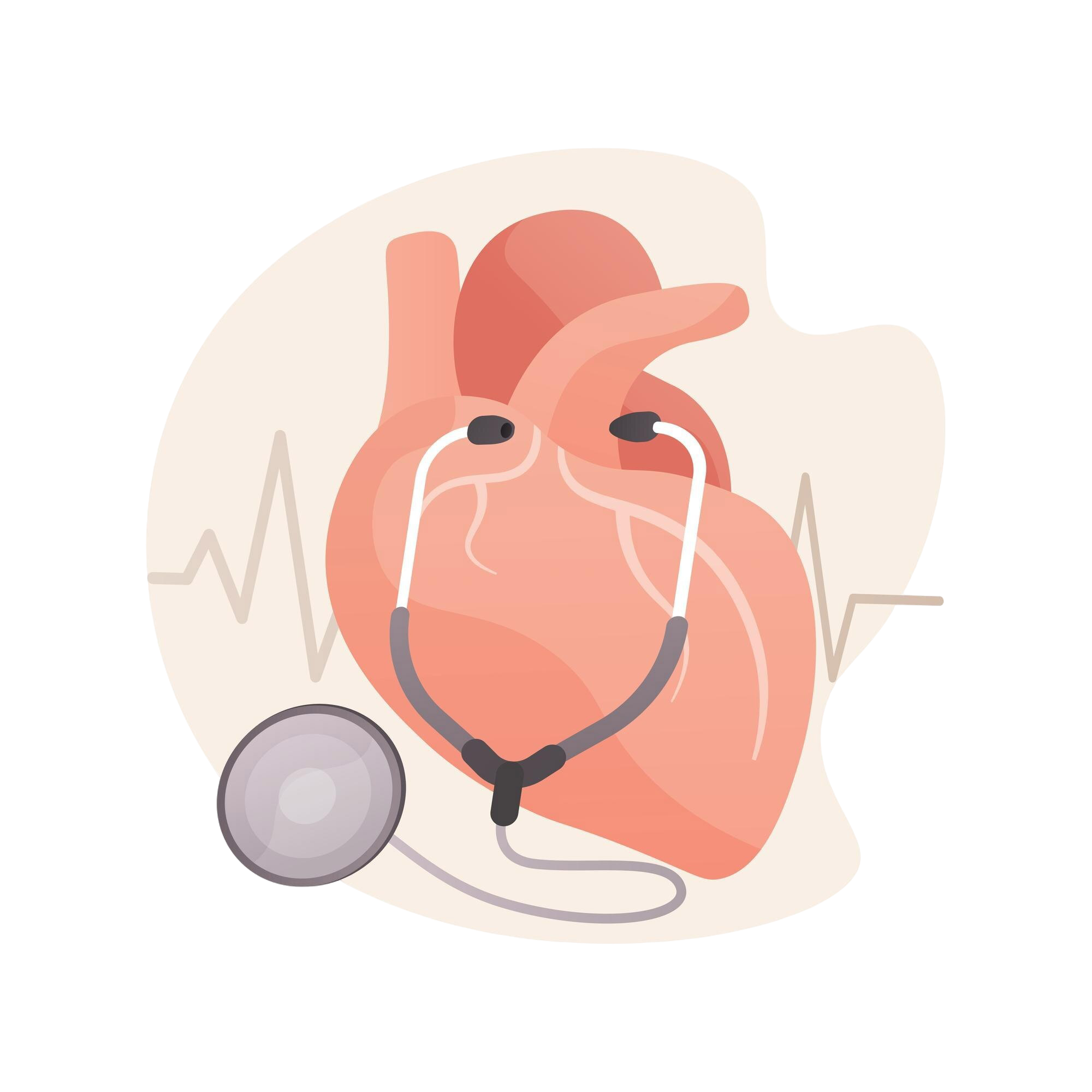 Ilustrasi gejala penyakit jantung