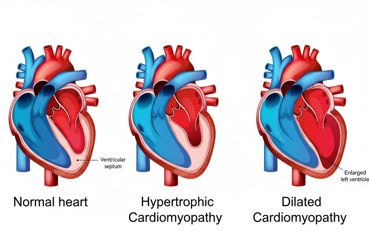 Ilustrasi Kardiomiopati