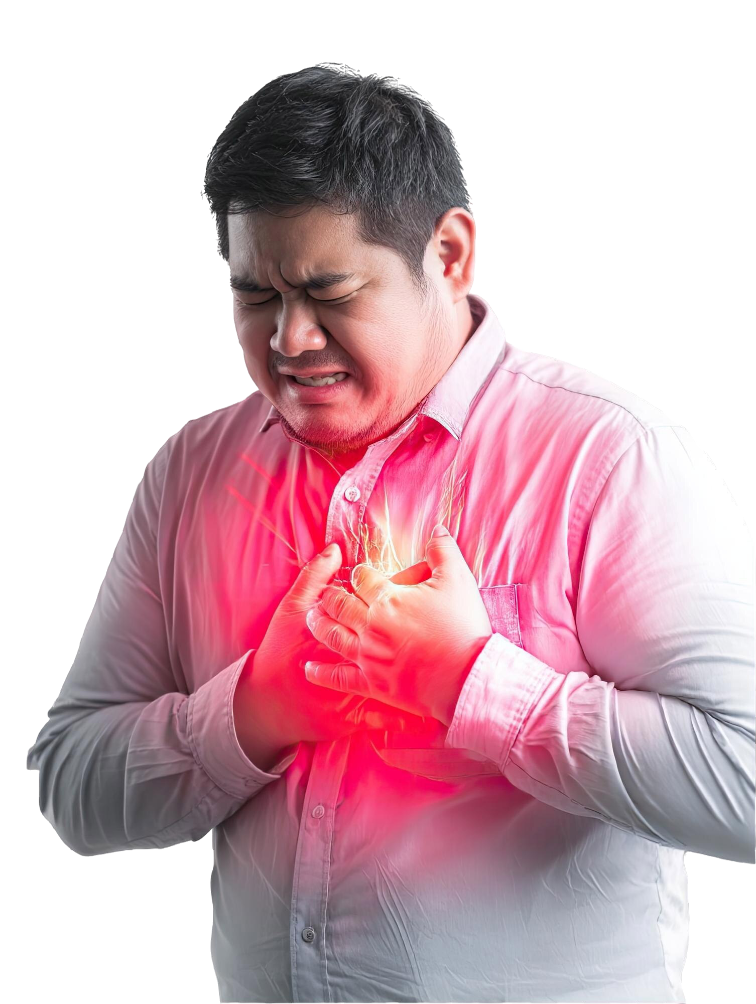 Ilustrasi nyeri dada: gejala penyakit jantung