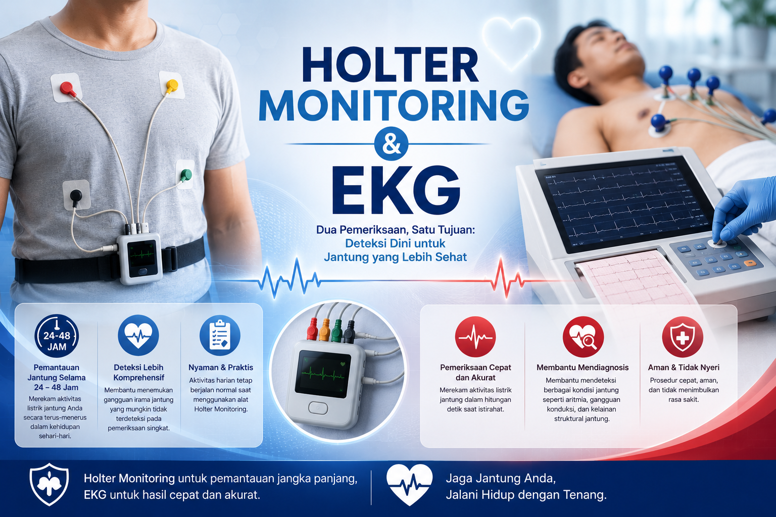 Holter Monitoring dan EKG jantung — pemeriksaan irama jantung 24 jam di Malaysia