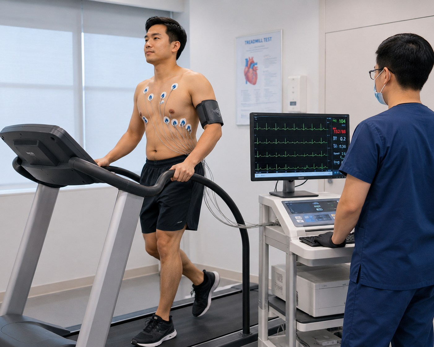Treadmill test jantung (uji latih)